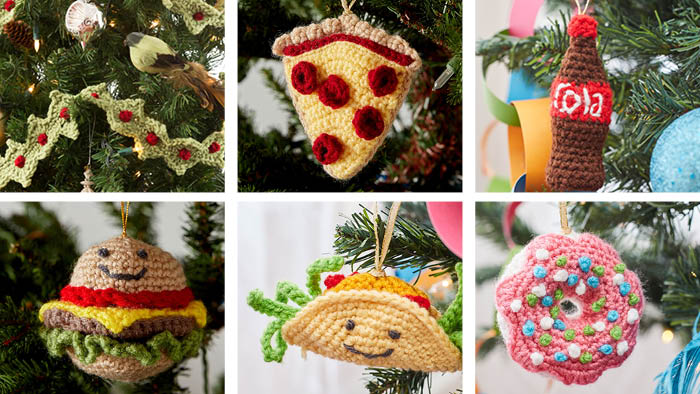 Crochet Christmas Tree Ornaments