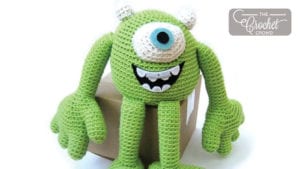 Crochet Mike The Monster by Disney