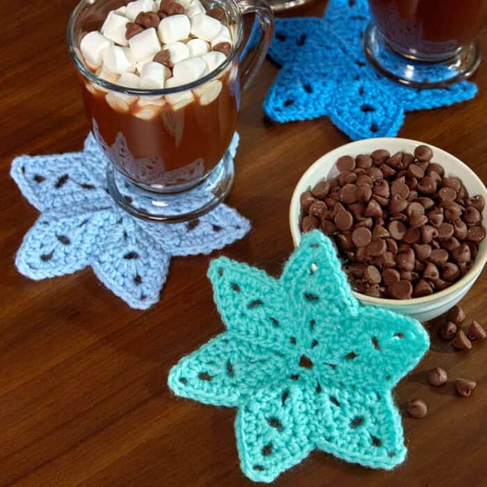 Crochet Star Coaster Pattern