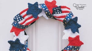 Crochet Star Wreath