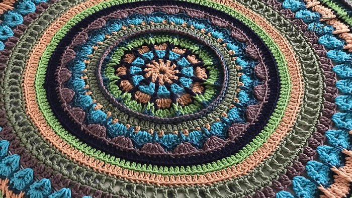 Crochet Mandala Stitch Along Pattern + Tutorial