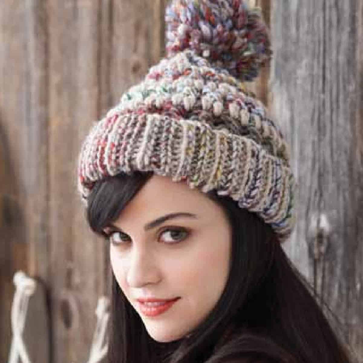 Roving Big Stitch Crochet Hat Pattern