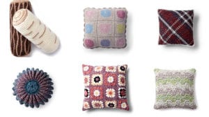 6 Unique Crochet Pillows