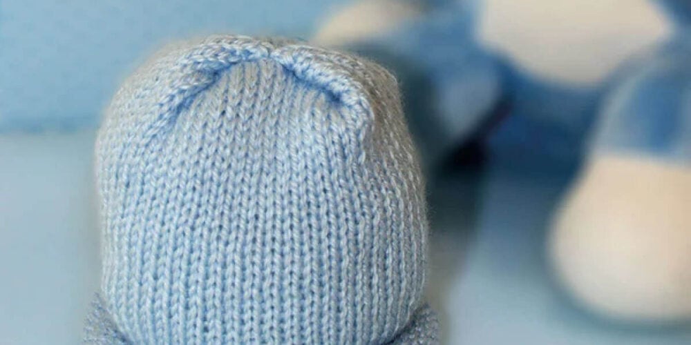 Beginner Knit Preemie Hat Pattern