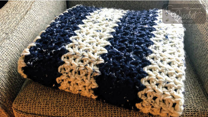 Chunky Tweeds Blanket by Jeanne Steinhilber