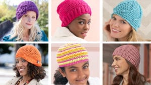 Crochet Chemo Cap Optional Patterns