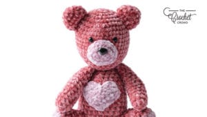 Crochet Valentine Bear