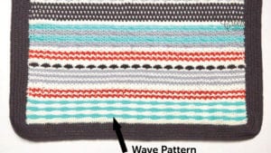 Inspired Stripes Wave Section