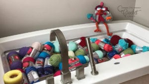 Mikey Yarn Bath