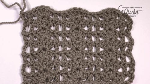 Crochet Ladders and Shell Stitch + Tutorial | The Crochet Crowd