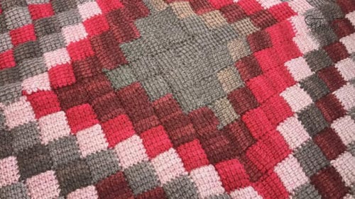 Crochet Caron Cakes Entrelac Blanket