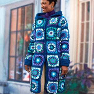 Granny square jacket 2025 crochet pattern