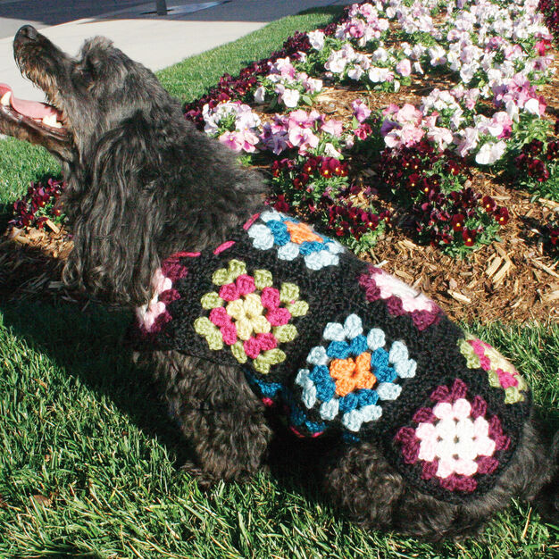 7 Crochet Granny Square Jacket Patterns | The Crochet Crowd