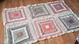 bernat celtic texture crochet blanket