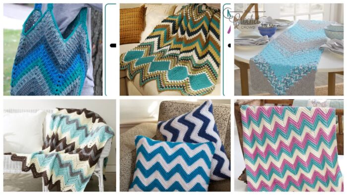 6 Crochet Everybody Wave Patterns