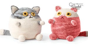 Crochet Fat Cat Stuffies