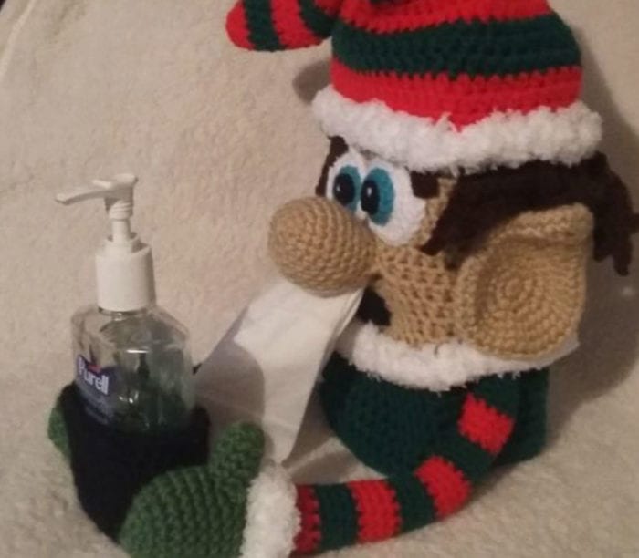 Crochet-Elf-Sniffle-Station-Sideview