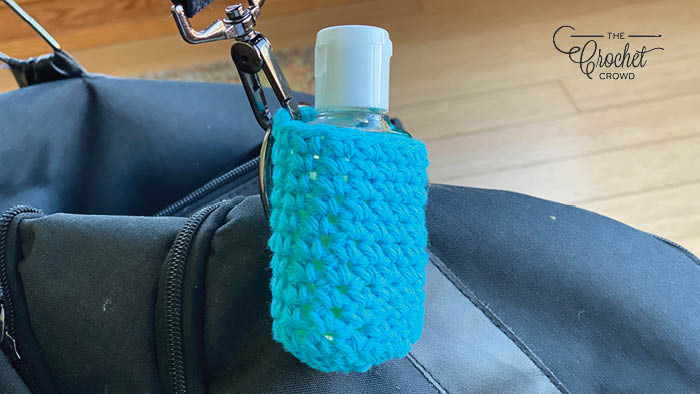 Crochet Sanitizer Bottle Holder Pattern