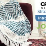 JOANN Spring Stitch Along Crochet Mosaic Blanket
