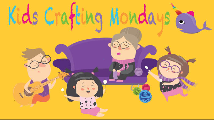 Kids Crafting Mondays
