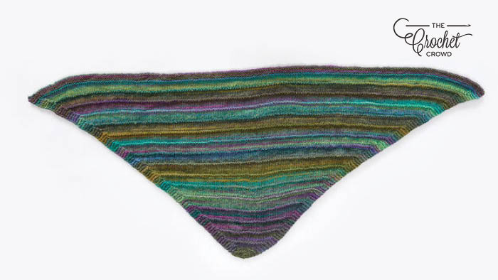 Knit Sensational Melange Shawl