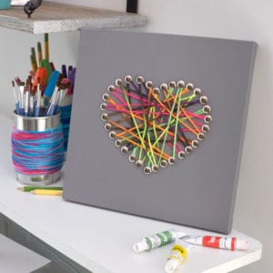 Cool Canvas Yarn Art