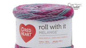 Red Heart Roll With It Melange