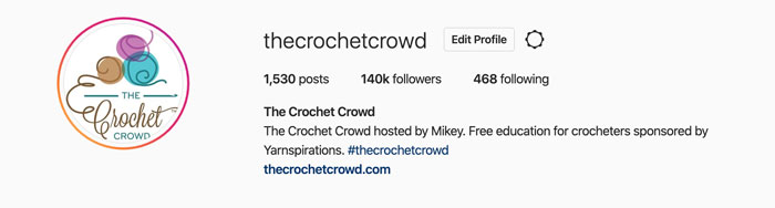 The Crochet Crowd Instagram