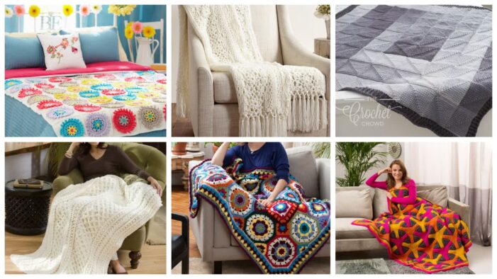 6 Crochet Blanket Cool Patterns