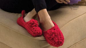 Crochet Double Sole Slippers