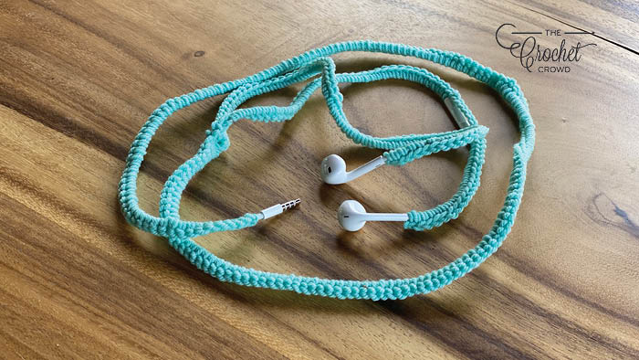 Crochet best sale headphone covers