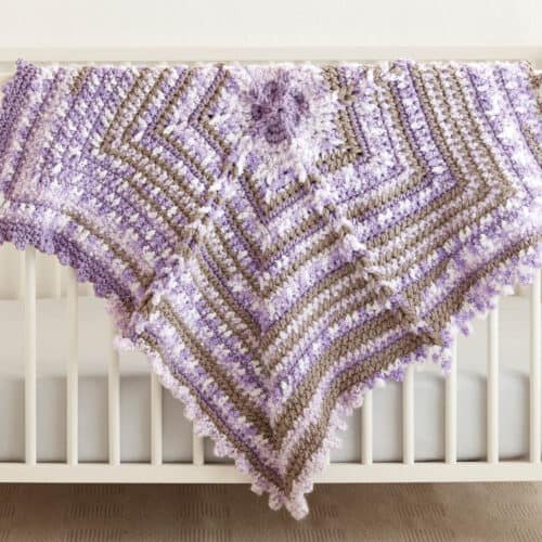 Create The Magic Snowflake Baby Blanket In 6 Hours