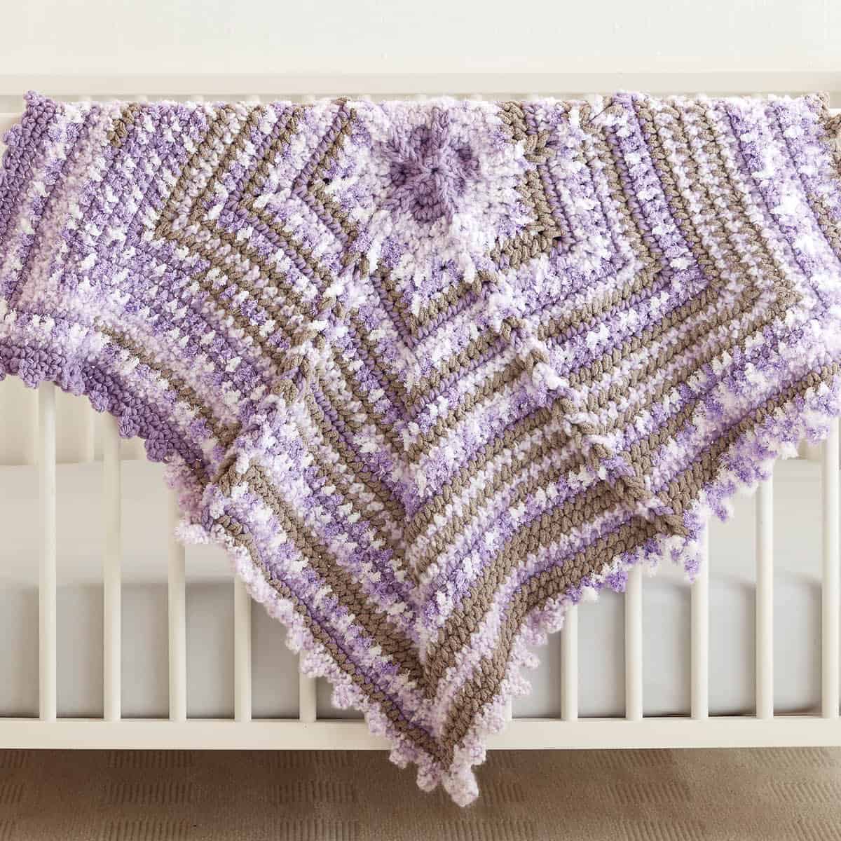 Crochet Magic Snowflake Blanket Pattern