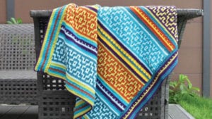 Nya Mosaic Crochet Blanket