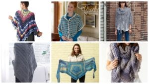 6 Crochet Fabulous Shawls