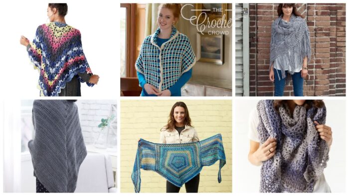 6 Fabulous Crochet Shawl Patterns
