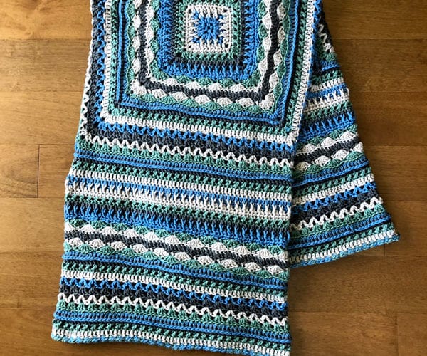 Crochet Healing Stitches Afghan by Jeanne Steinhilber