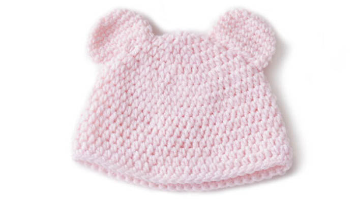 Crochet Easy Baby Hat Pattern + Tutorial
