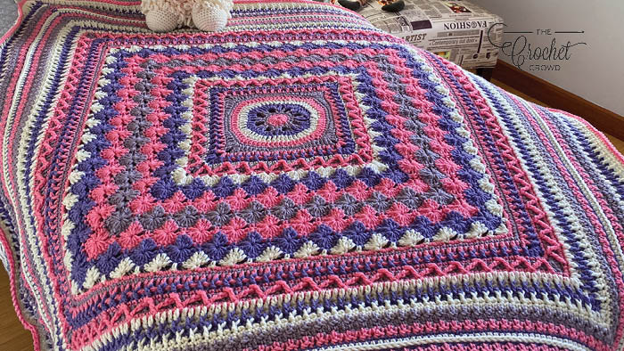 Crochet Better Together Afghan - Mikey Solo Version