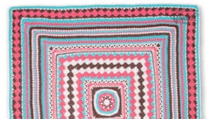 Catherine Wheel Crochet Baby Blanket PDF – B.Hooked