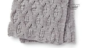 Crochet cable baby blanket pattern new arrivals