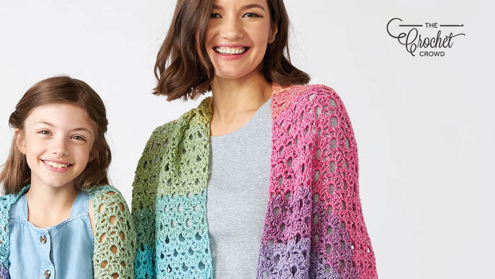 Crochet Mum and Me Shawl