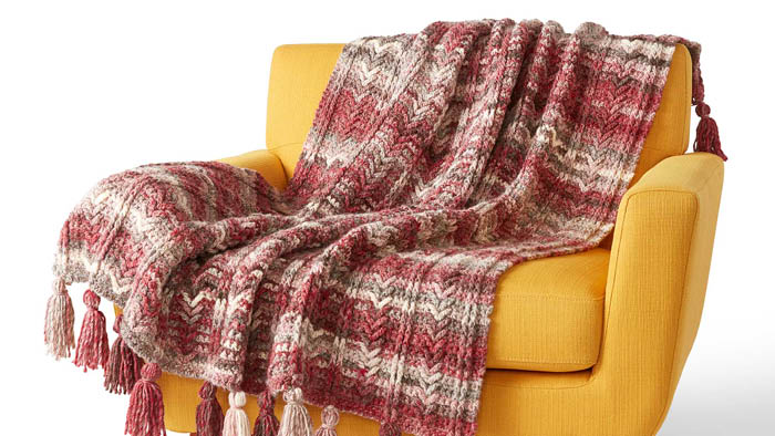Crochet Rustic Textures Blanket