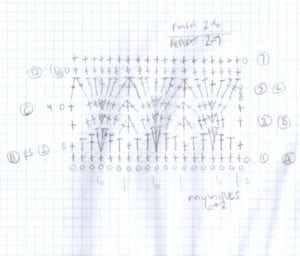 Crochet Summer Mist Diagram