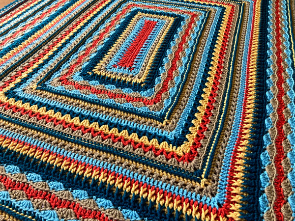 Healing Stitches II Afghan by Jeanne Steinhilber