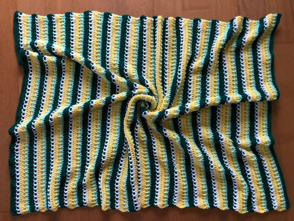 Crochet Pick 4 Afghan by Jeanne Steinhilber
