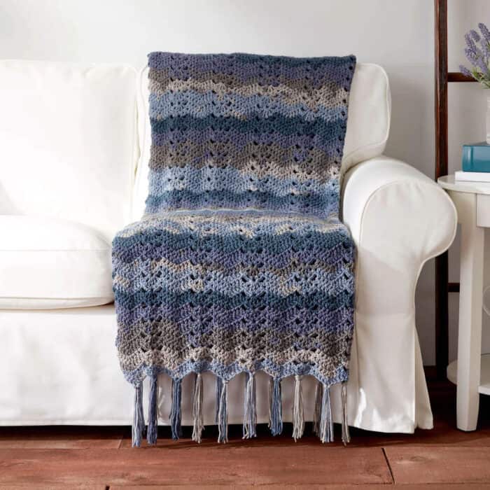 Crochet Ocean Waves Big Cakes Pattern