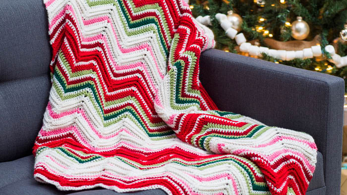 Crochet Ripples of Joy Blanket Pattern