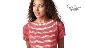 Red Heart Summer Rules Crochet Top Pattern