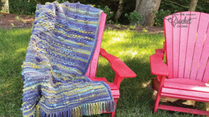 Crochet Bobble Textures Blanket Sample
